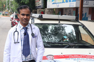 This Bengaluru Doctor Treats Covid Patients Out Of His Mahindra Verito Mobile Clinic
