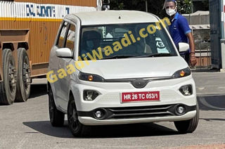 Production-spec Maruti Wagon R EV Spied