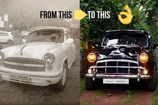 हिन्दुस्तान एम्बेसडर को मॉडिफाई कर केरल के एक शक्स ने दिया इसे मॉडर्न लुक, जानिए पहले से कितनी बदली ये कार