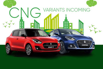 Maruti Swift And Dzire To Get CNG Option Soon