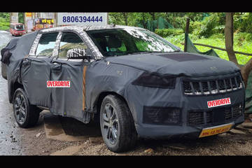Jeep 7-seater SUV Spied Again, Taillights Clearly Visible Jeep 7-seater SUV Spied Again, Taillights Clearly Visible