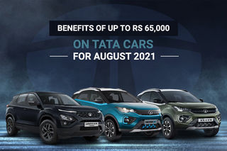 Get Offers Of Up To Rs 65,000 On Tata Cars This August