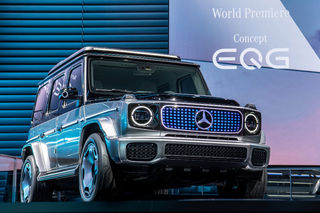 Mercedes Teases Electric G Wagon With EQG Concept