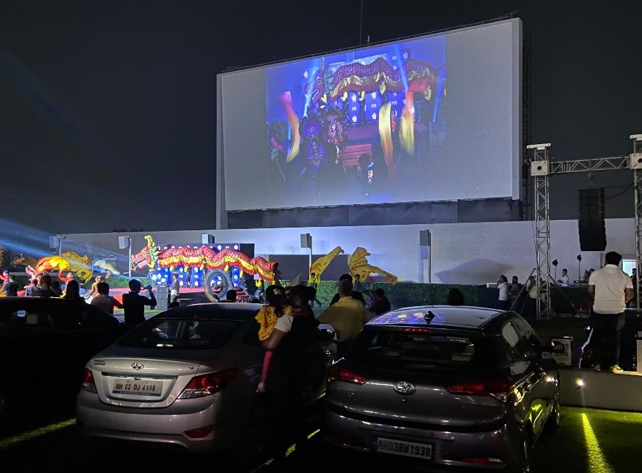 Now Take Your Car And Watch Movies Under The Sky At India’s First Rooftop Drive-in Theatre In Mumbai