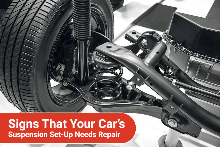 Signs That Your Car’s Suspension Set-up Needs Repair