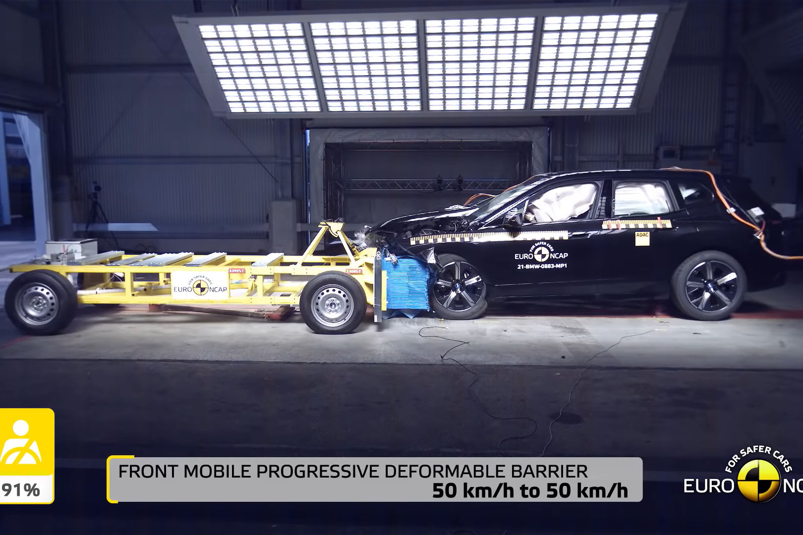 The India-bound BMW iX Has Received A 5 Star Safety Rating From EURO NCAP