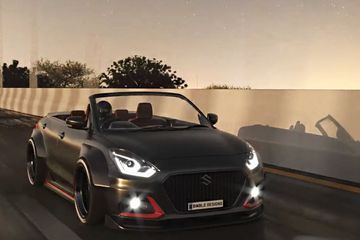 Roofless Maruti Dzire Concept Makes For A Racy Convertible