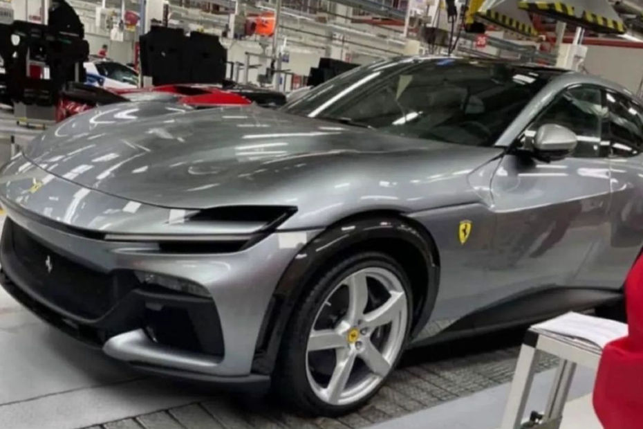 Ferrari SUV (Purosangue) Spied Undisguised For The First Time
