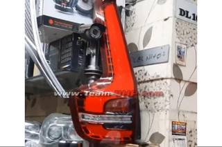 2022 Mahindra Scorpio Taillights Snapped At Car Accessory Market Before SUV’s Launch