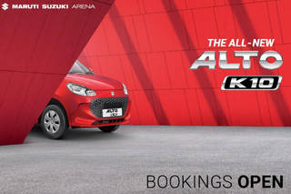 Maruti Alto K10 Bookings Are Now Underway