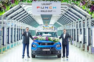 Tata Punch Crosses 1 Lakh Units Milestone In Less Than A Year