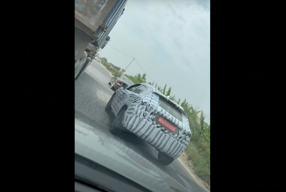 Maruti Baleno-based Coupe SUV Spied Again; Rear Profile Revealed