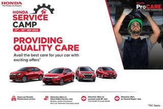 Honda To Hold A Service Campaign From September 21 to September 30