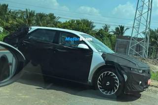 The Ioniq 5, Hyundai's Upcoming Electric Vehicle, Was Spotted Testing On Indian Roads