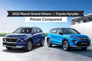 New Maruti Grand Vitara vs Toyota Hyryder: Price Check