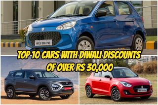 Here Are The Top 10 Cars That Have Offers Of Over Rs 30,000 This Diwali Here Are The Top 10 Cars That Have Offers Of Over Rs 30,000 This Diwali