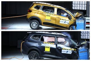 Renault Triber Vs Kia Carens - MPV Crash Test Rating Compared