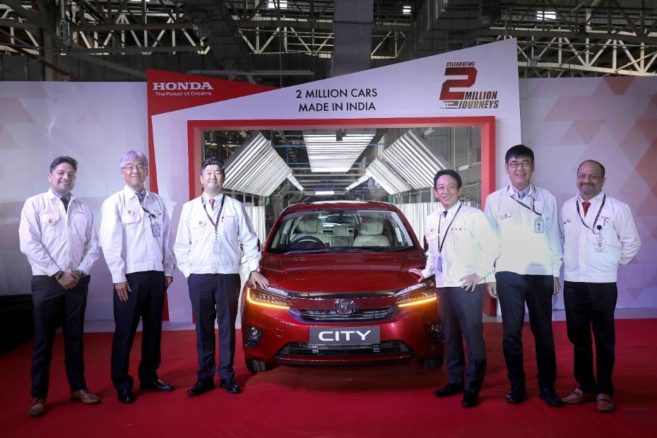 Honda Has Now Manufactured A Whopping 2 Million Cars In India