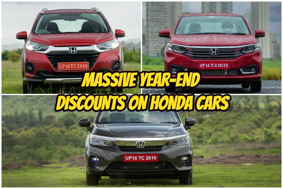Get Year-end Offers Of Over Rs 72,000 On Honda Cars