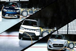 Maruti S-Presso, Ignis & Swift Perform Poorly In More Stringent Global NCAP Crash Tests