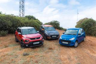 Citroen C3 vs Tata Punch Feat. Maruti Alto K10 - Off-road Comparo