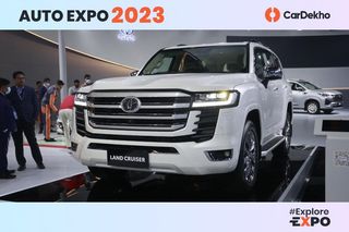 Toyota Brings Out The Big Guns At Auto Expo 2023 With The Massive New Land Cruiser