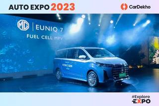 MG Shows Off A Hydrogen Fuel Cell MPV With 605km Range At Auto Expo 2023