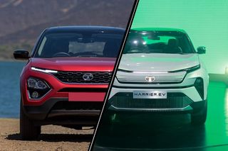 Explore Design Differences Between Tata Harrier And Harrier EV Concept In 12 Pictures