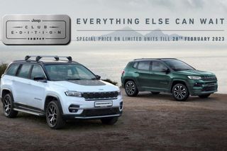 Jeep Compass And Meridian Base Variants Get A New Limited-Run ‘Club Edition”