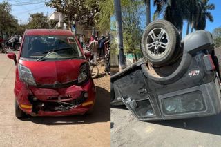 Here’s Why Mahindra Thar Toppled In This Viral Accident With Tata Nano
