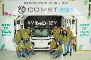 Production Of The MG Comet EV Has Started Production Of The MG Comet EV Has Started