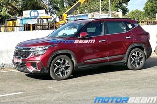 Kia Seltos Facelift Spied Undisguised; Here Are 5 Things We Can See