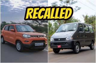 Over 87,000 Units Of Maruti S-Presso And Eeco Have Been Recalled
