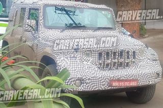 5-Door Mahindra Thar Spotted With 2 NEW Design Elements