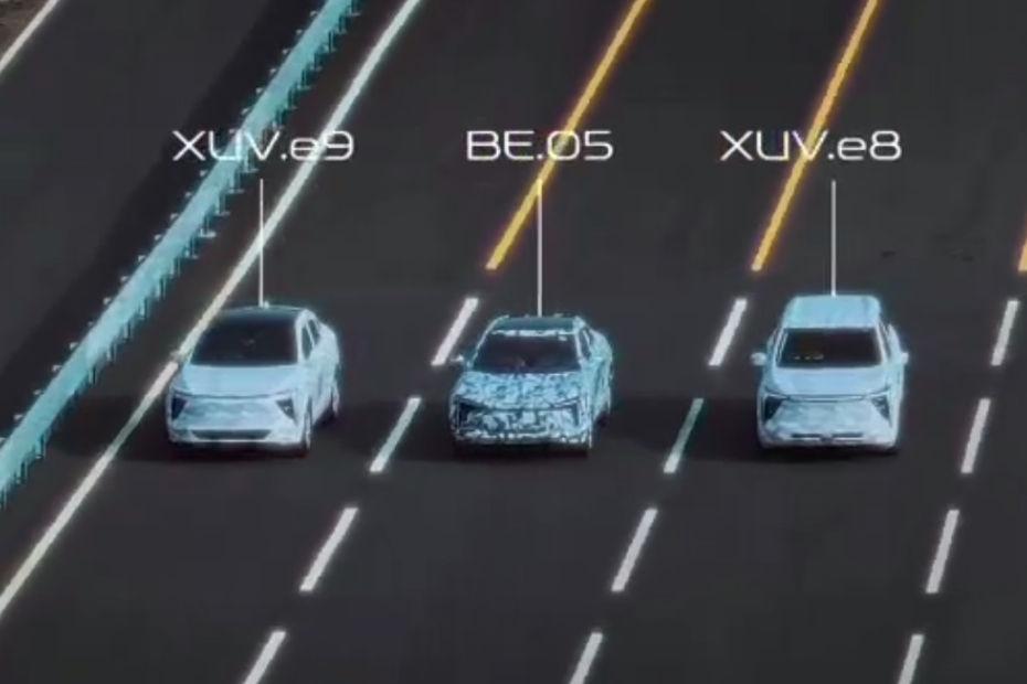 Mahindra Track Tests The XUV.e8, XUV.09 And BE.05 On World EV Day