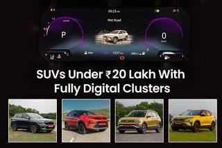 These 5 SUVs Under Rs 20 Lakh Get A Fully Digital Driver’s Display