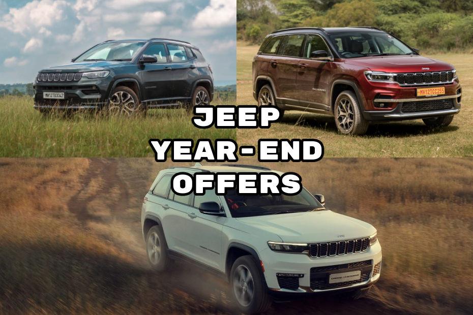 Jeep Is Offering Year-end Discounts Of Up To Rs 11.85 Lakh!