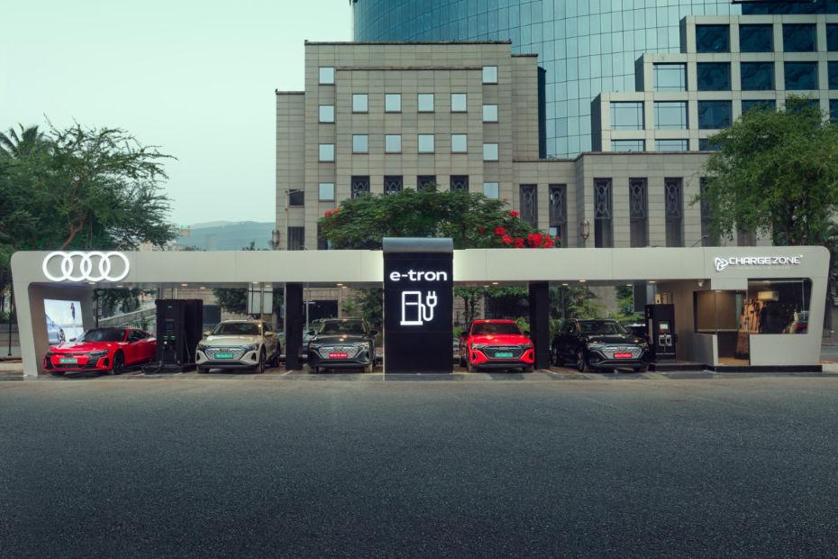 Audi Installs Ultra-fast EV Charger In Mumbai Powered By Renewable Energy