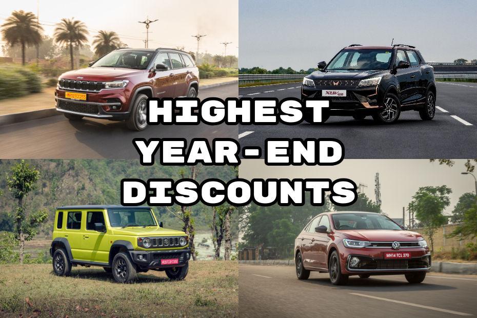 Top 10 Cars With Maximum Discounts At The End Of 2023