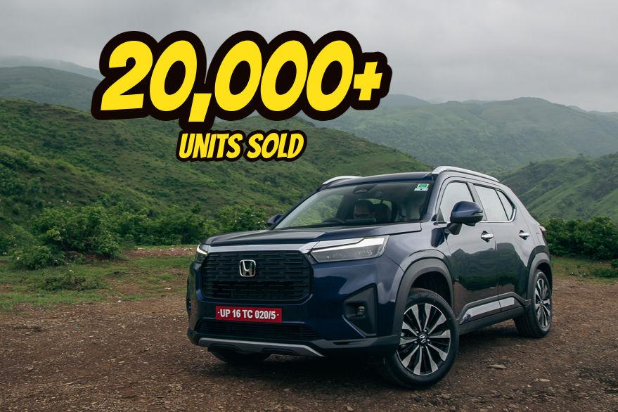 Honda Elevates Crosses 20,000 Sales Milestone, Top Variants Account For Majority Demand