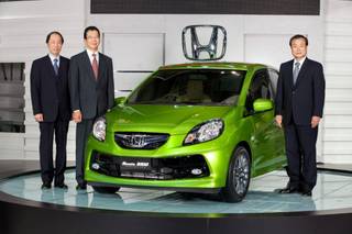 Honda Brio Prototype unveiled at the 27th Thailand International Motor Expo