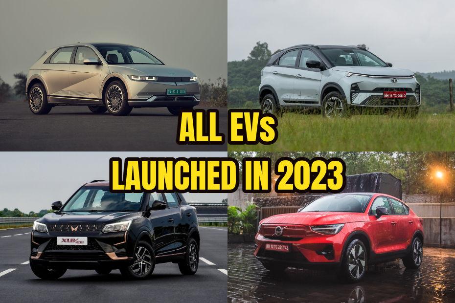 India Witnessed The Launch Of 12 Electric Cars In 2023