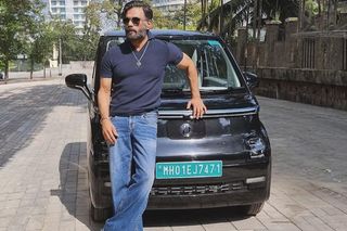 Suniel Shetty Picks The MG Comet EV As His First Electric Vehicle