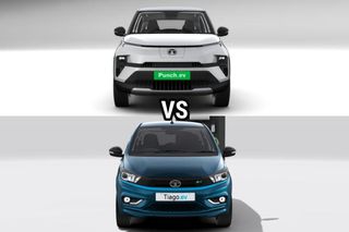 Base-spec Tata Punch EV Medium Range vs Mid-spec Tata Tiago EV Long Range: Which One Is Better?