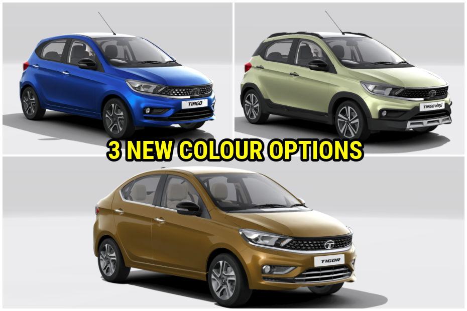 Tata Tiago, Tiago NRG And Tigor Get New Colour Options