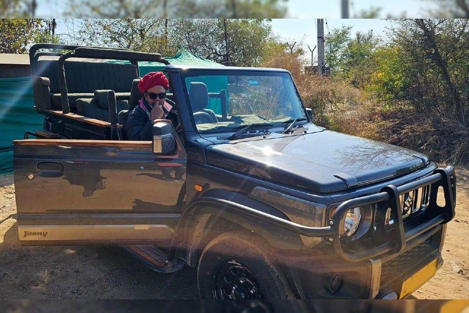 Maruti Jimny Goes Topless For Forest Safari In Rajasthan