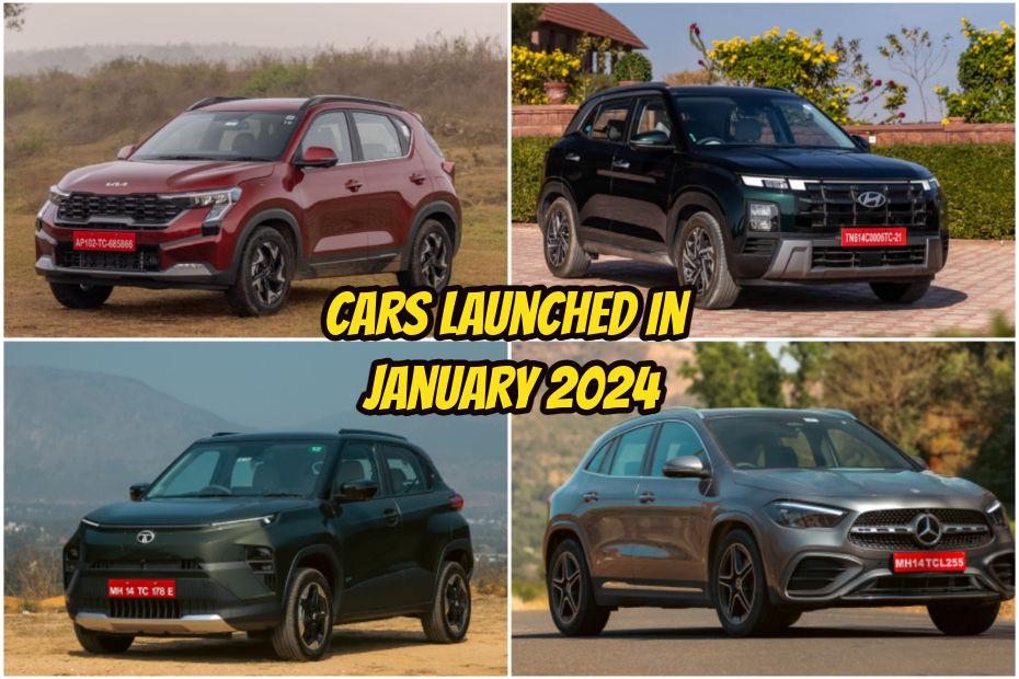 Here Are All The Cars Launched In January 2024: New Models, Facelifts And Model Year Updates