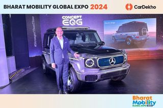2024 Bharat Mobility Expo: Mercedes-Benz EQG Concept Makes India Debut