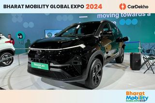 2024 Bharat Mobility Expo: Tata Nexon EV Dark Edition Unveiled