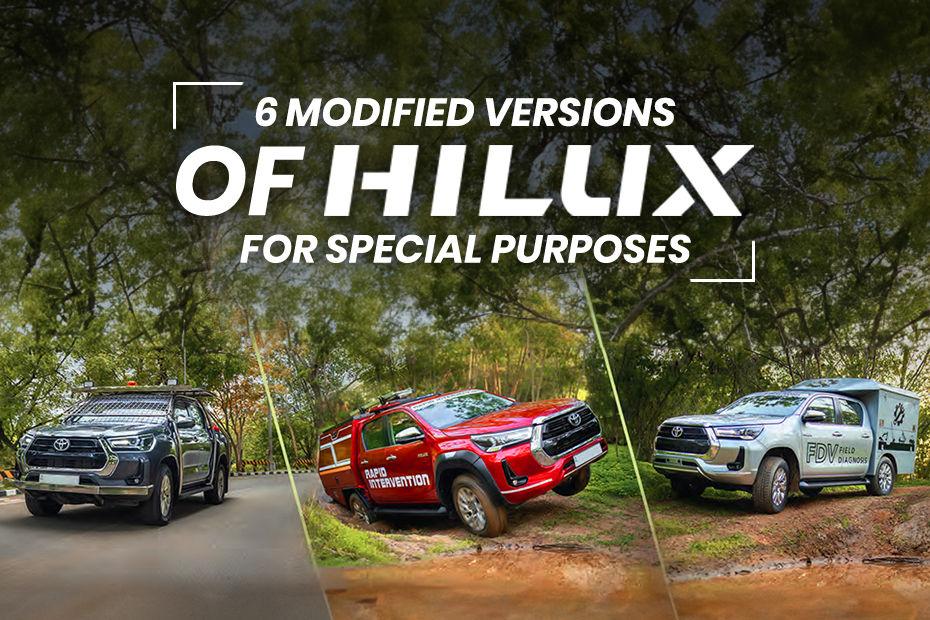 Toyota Hilux Can Be Modified For These 6 Operations: Fire Fighting, Construction, Banking, And Others